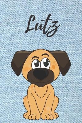 Book cover for Lutz Malbuch Hunde / Notizbuch / Tagebuch / Journal / DIN A5 / Geschenk