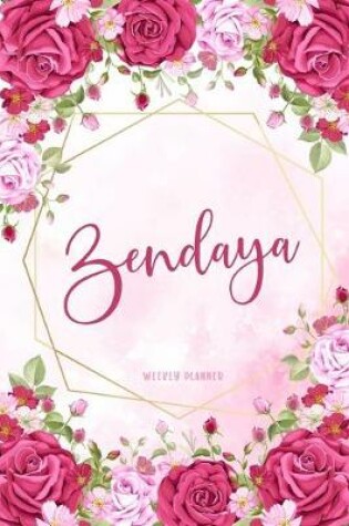 Cover of Zendaya Weekly Planner
