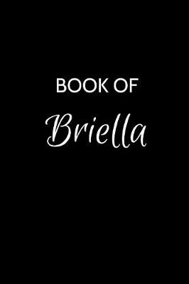 Book cover for Book of Briella