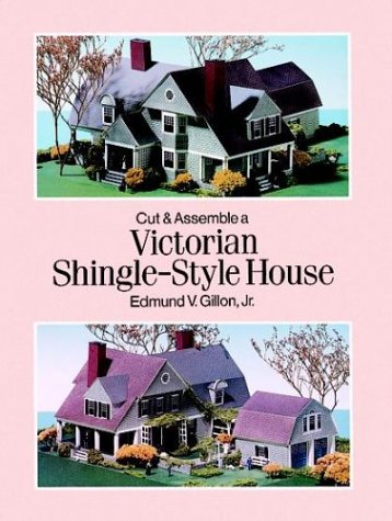 Book cover for Cut & Assemble a Victorian Shingle-Style House