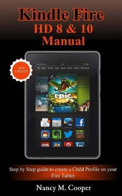 Book cover for Kindle Fire HD 8 & 10 Manual