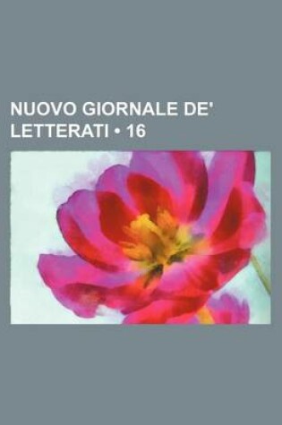 Cover of Nuovo Giornale de' Letterati (16)