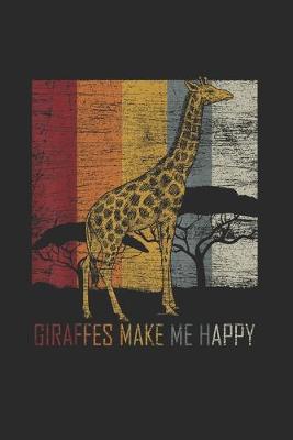 Book cover for Giraffes make me happy