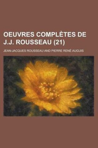 Cover of Oeuvres Completes de J.J. Rousseau (21)
