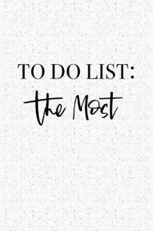 Cover of To Do List - The Most