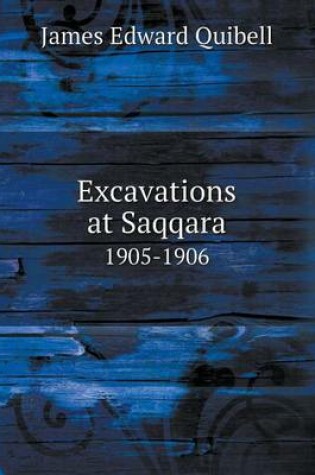 Cover of Excavations at Saqqara 1905-1906
