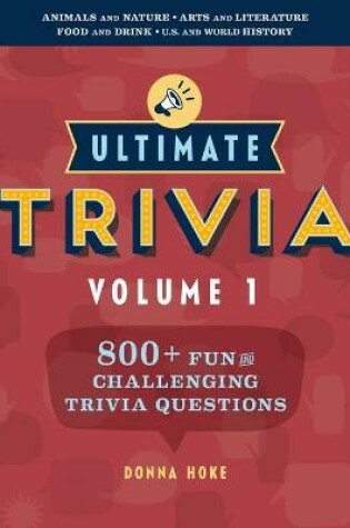 Cover of Ultimate Trivia, Volume 1