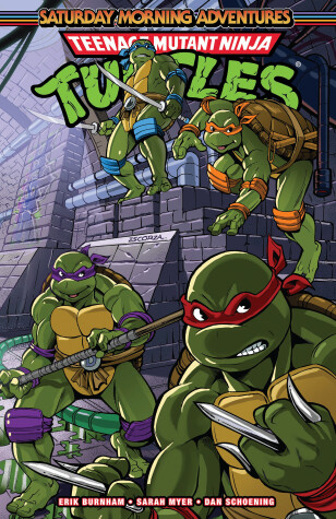 Book cover for Teenage Mutant Ninja Turtles: Saturday Morning Adventures, Vol. 3