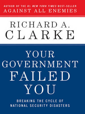 Book cover for Your Government Failed You