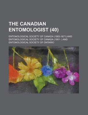 Book cover for The Canadian Entomologist (40 )