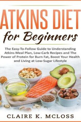 Cover of tkins Diet for Beginners