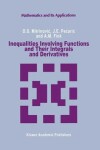 Book cover for Inequalities Involving Functions and Their Integrals and Derivatives