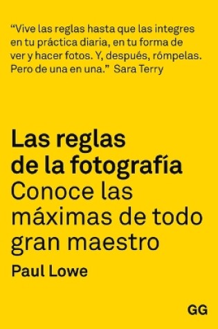 Cover of Las Reglas de la Fotografía