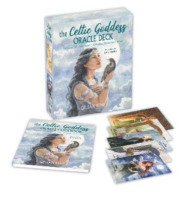 Book cover for The Celtic Goddess Oracle Deck