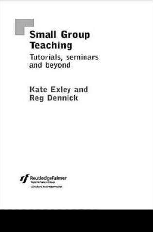 Cover of Small Group Teaching