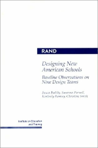 Cover of Designing New American Schools