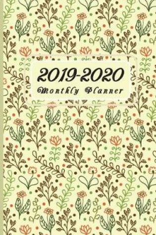 Cover of F4 Monthly Planner Lovely Flowers Cover