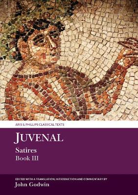 Book cover for Juvenal Satires Book III