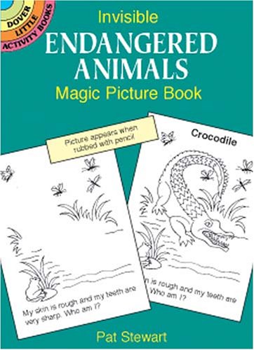 Book cover for Endangered Animals Magic Picture Book