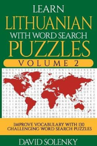 Cover of Learn Lithuanian with Word Search Puzzles Volume 2