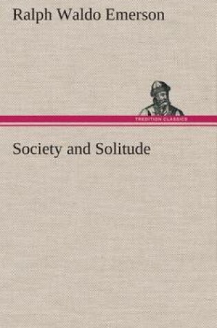 Cover of Society and Solitude
