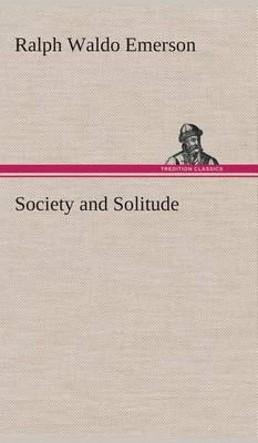 Book cover for Society and Solitude