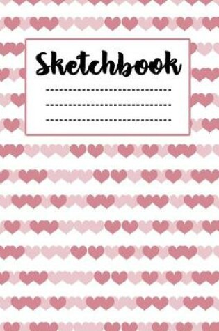 Cover of Mini Pink Hearts Sketchbook