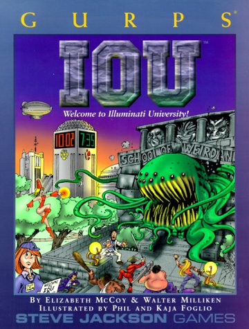 Book cover for GURPS IOU