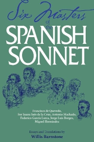 Cover of Six Masters of the Spanish Sonnet