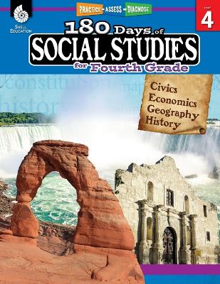 Cover of 180 Days of Social Studies for Fourth Grade