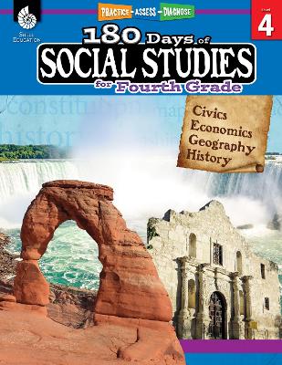 Cover of 180 Days of Social Studies for Fourth Grade