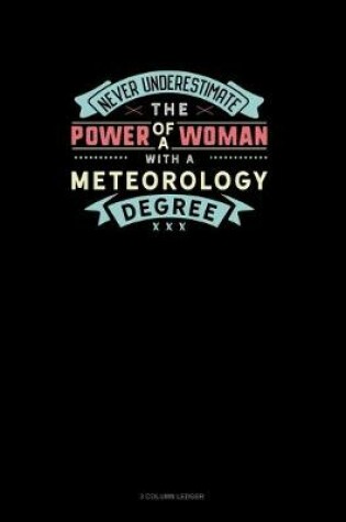 Cover of Never Underestimate The Power Of A Woman With A Meteorology Degree
