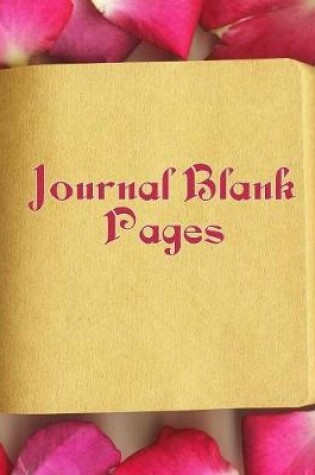 Cover of Journal Blank Pages