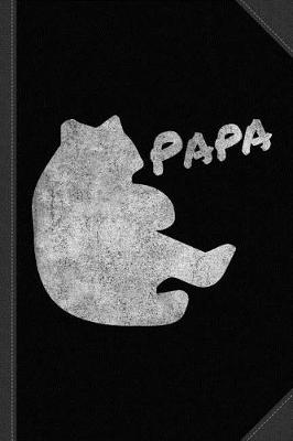 Book cover for Papa Bear Vintage Journal Notebook