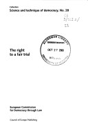 Cover of The Right to a Fair Trial