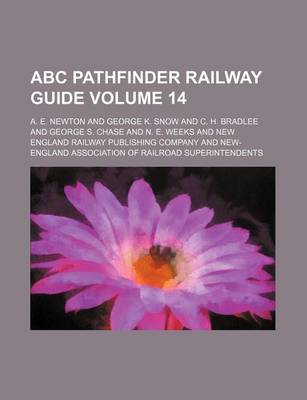 Book cover for ABC Pathfinder Railway Guide Volume 14