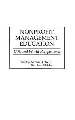 Book cover for Nonprofit Management Education