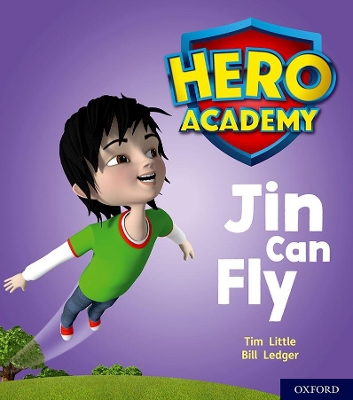 Cover of Hero Academy: Oxford Level 1, Lilac Book Band: Jin Can Fly