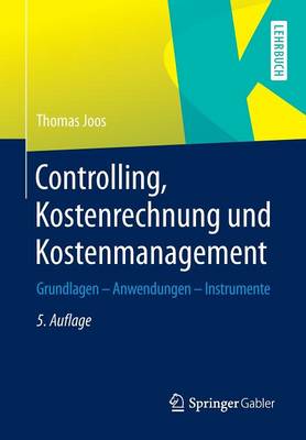 Book cover for Controlling, Kostenrechnung und Kostenmanagement