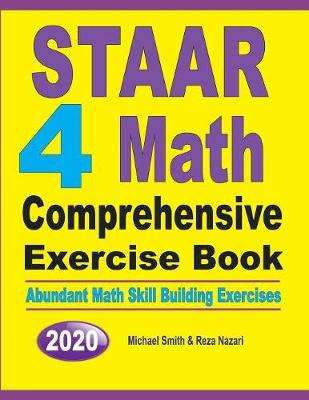 Book cover for STAAR 4 Math Comprehensive Exercise Book