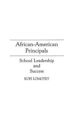 Book cover for African-American Principals