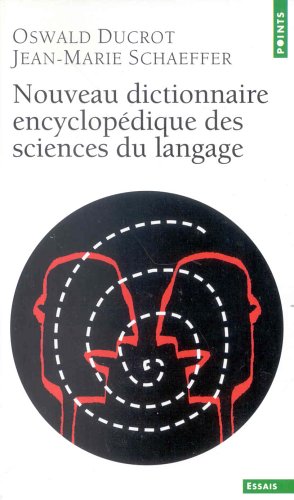 Book cover for Nouveau Dictionnaire Encyclop'dique Des Sciences Du Langage