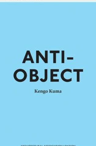 Cover of Anti-object