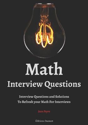 Book cover for Math Interview Questions