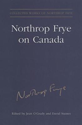 Cover of Northrop Frye on Canada