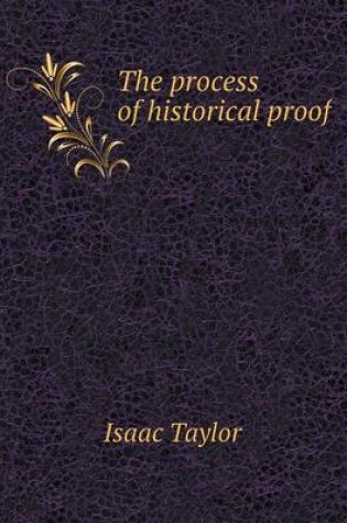 Cover of The process of historical proof