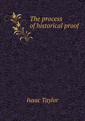Book cover for The process of historical proof