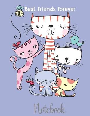 Book cover for Best Friends Forever Cat Notebook