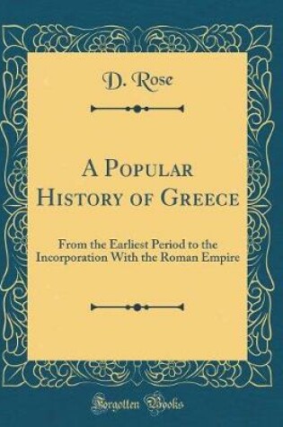 Cover of A Popular History of Greece