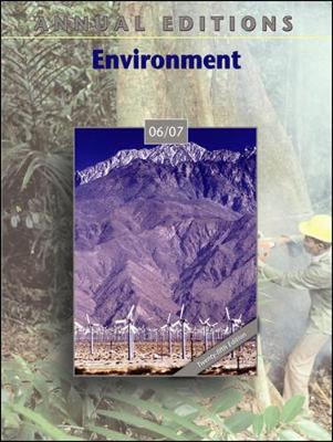 Book cover for Annual Editions: Environment 06/07